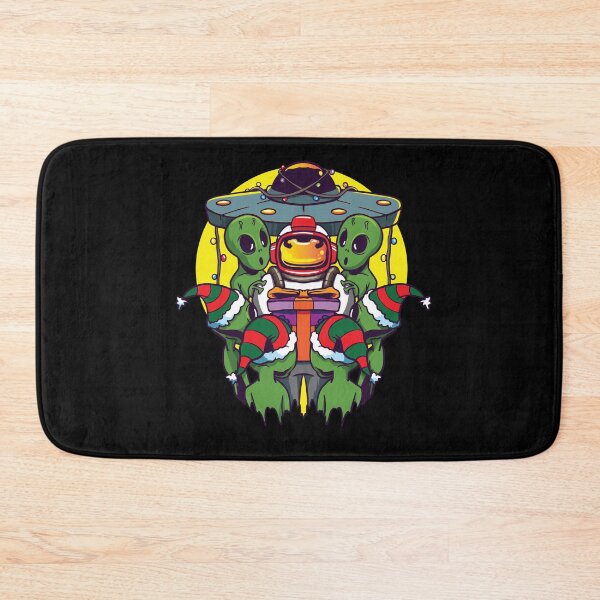 Item preview, Astronaut Alien Christmas Space designed and sold by MooonTees.