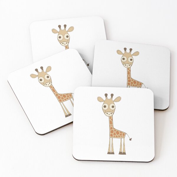 Item preview, Minimalist Art Giraffe: Graceful Simplicity in Wildlife designed and sold by hamishby.