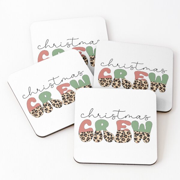 Item preview, Christmas Crew, Christmas Squad, Leopard Pattern, Groovy Design designed and sold by EsteticaVerus.