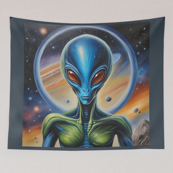 Item preview, Alien designed and sold by CraftyUniverse.