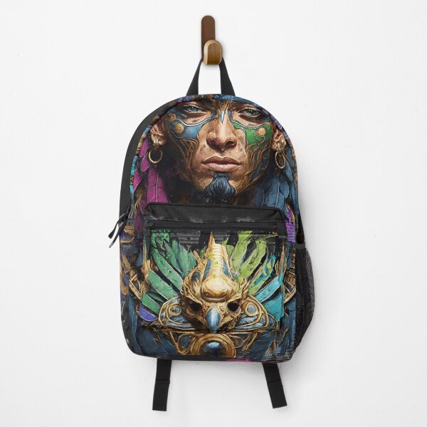Item preview, Mayan king illustration designed and sold by Bcolors.