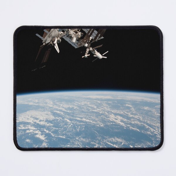 Item preview, STK204512S-International Space Station in orbit above Earth. designed and sold by StocktrekImages.