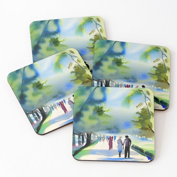 Item preview, Sunlit Stroll in the Park designed and sold by LustigFox.