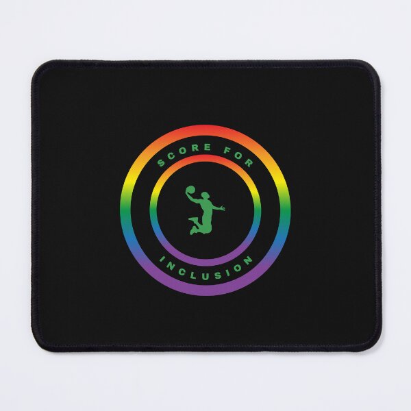 Item preview, LGBTQ Basketball. LGBTQ Basketball Sport Slogan, Score For Inclusion designed and sold by PrideBeProud.