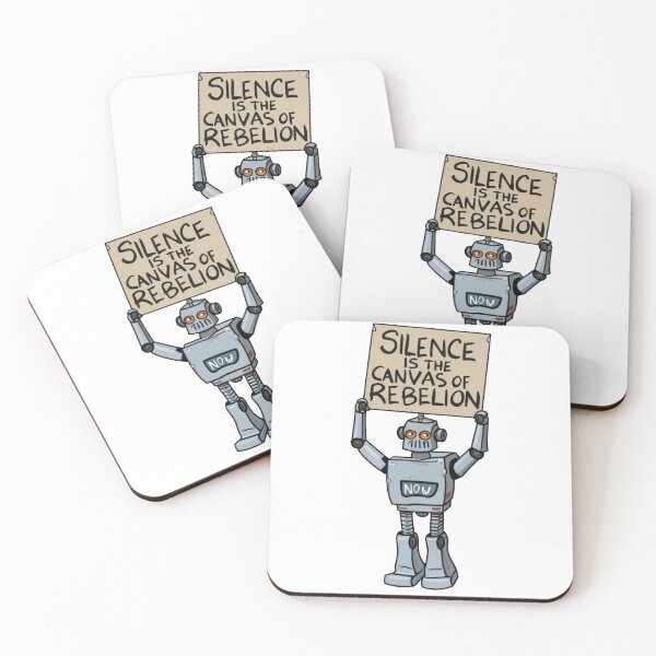 Item preview, Robot Stencil Graffiti designed and sold by Bomax121.
