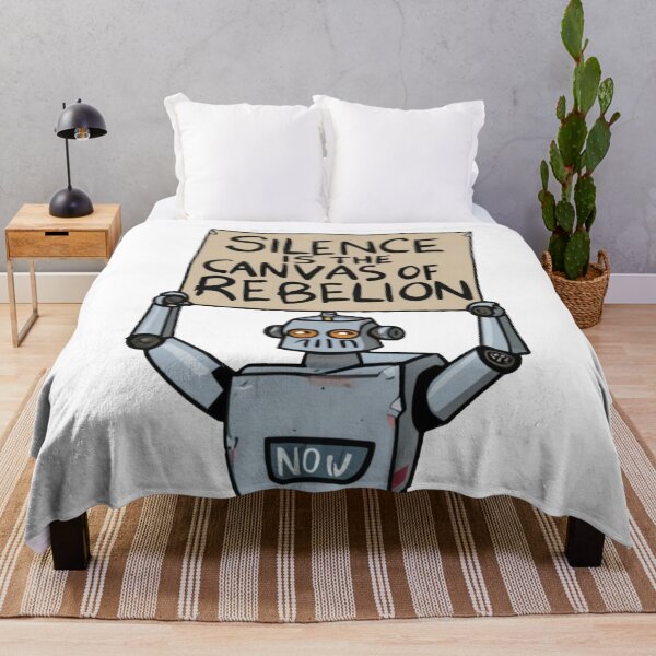 Item preview, Robot Stencil Graffiti designed and sold by Bomax121.