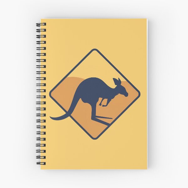 Item preview, Kangaroo Warning Street Sign designed and sold by FlexYourMind.