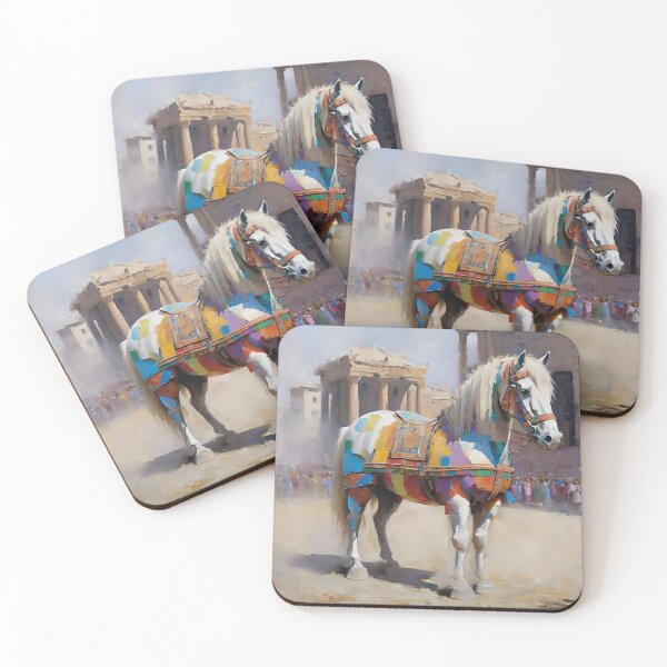 Item preview, HORSE OF A DIFFERENT COLOR designed and sold by PIGCASSOSAIART.
