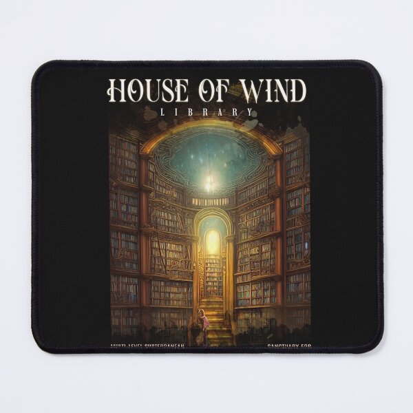 Item preview, House Of Wind Library designed and sold by iPrintastyCo.