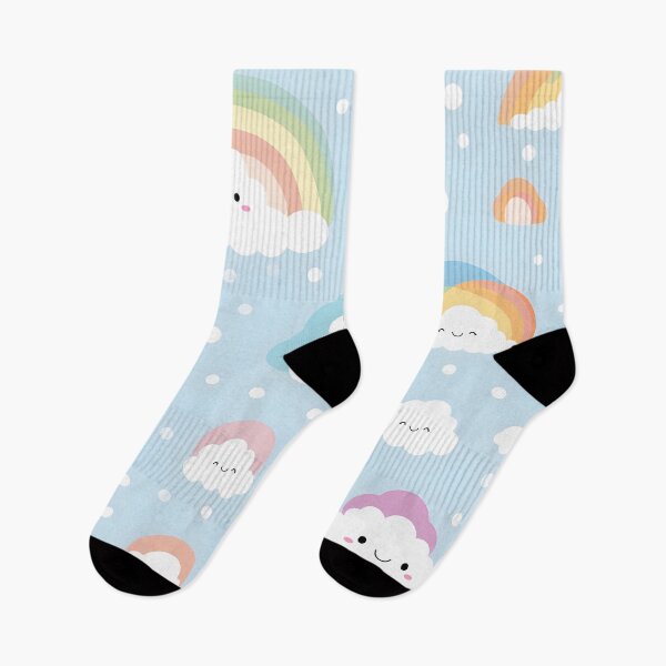 Item preview, Dreamy Rainbows and Fluffy Clouds Wallpaper for Kids' Spaces designed and sold by VectorPlace.