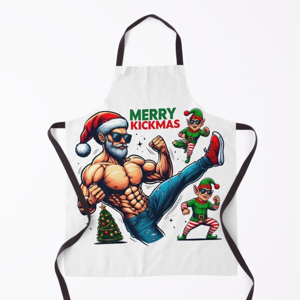 Item preview, Merry Kickmas - aesthetic christmas funny vibe designed and sold by GalaxyGraffiti.