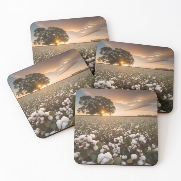 Item preview, SOUTHERN COTTON FIELDS designed and sold by PIGCASSOSAIART.