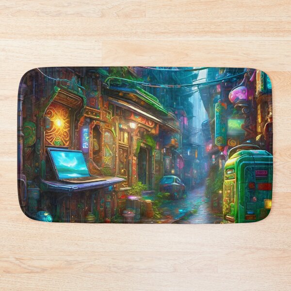Item preview, Surreal City Scene designed and sold by Delerat7.