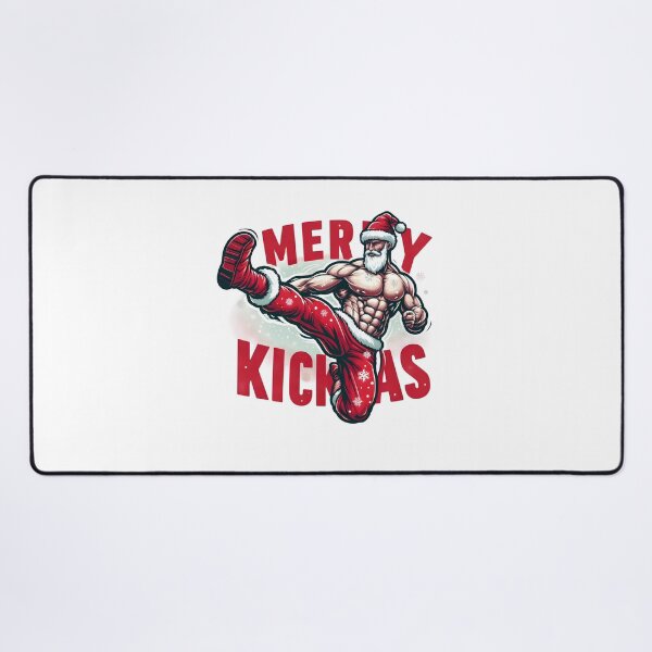 Item preview, Merry Kickmas - aesthetic christmas funny vibe designed and sold by GalaxyGraffiti.