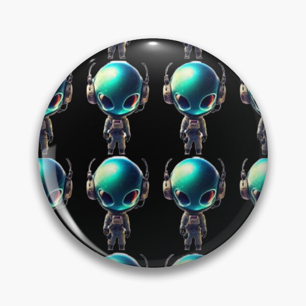 Item preview, Funky alien designed and sold by elisabeth marie vergoossen.