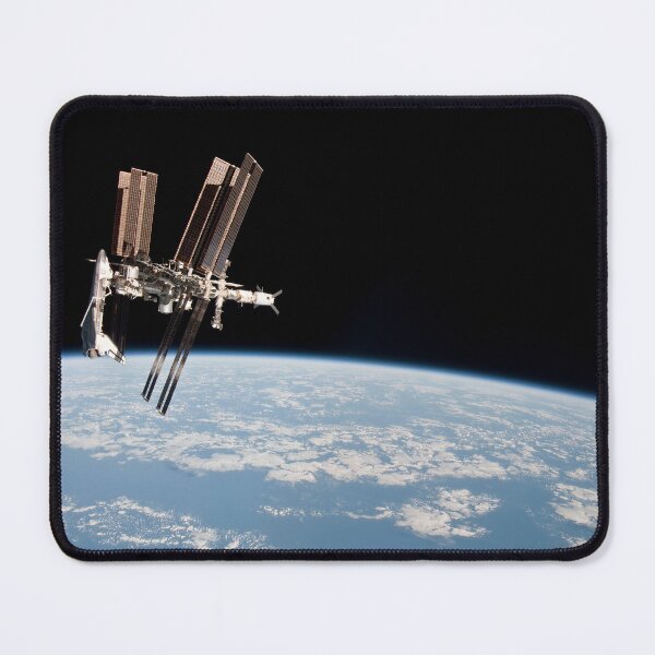 Item preview, STK204514S-International Space Station in orbit above Earth. designed and sold by StocktrekImages.