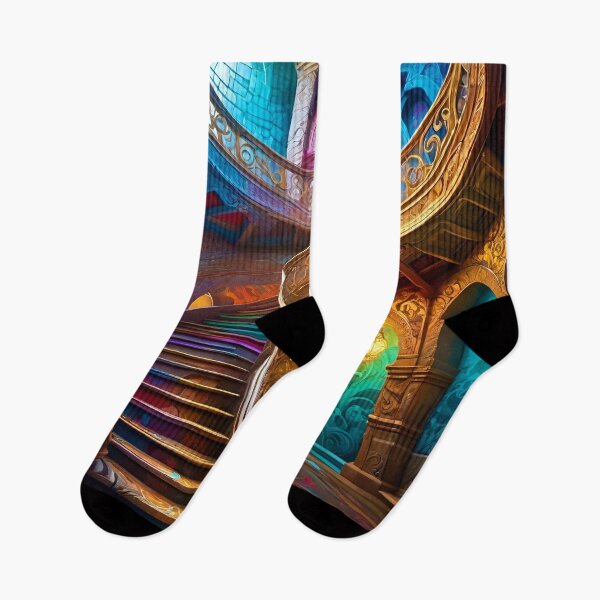 Item preview, Spiral Staircase - Surreal Fantasy Art designed and sold by Delerat7.
