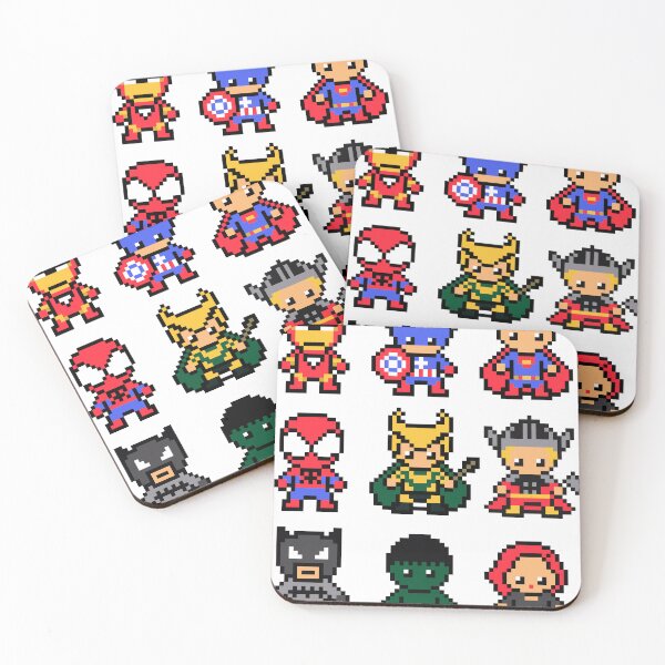 Item preview, superhero pixel designed and sold by MARRTDESIGN.