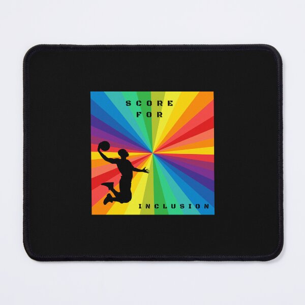 Item preview, LGBTQ Basketball. LGBTQ Basketball Sport Slogan, Score For Inclusion designed and sold by PrideBeProud.