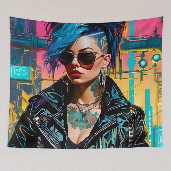 Item preview, Molly - Cyber City Character concept designed and sold by Delerat7.