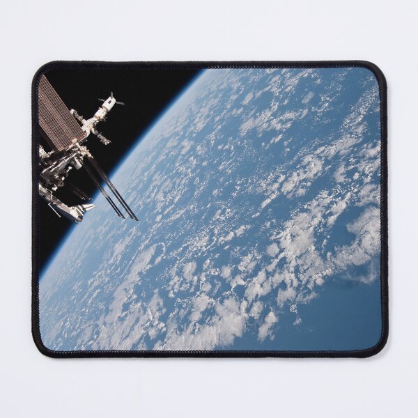 Item preview, STK204515S-International Space Station in orbit above Earth. designed and sold by StocktrekImages.