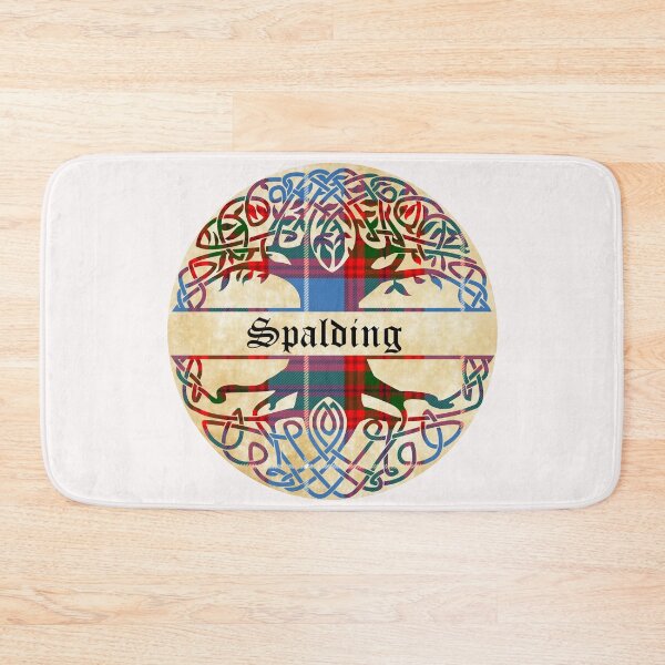 Item preview, Spalding Tree of Life Clan Scottish Surname tartan designed and sold by BagTown Clans.