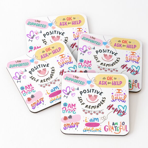 Item preview, SELF POSITIVE REMINDERS STIKERS PACK - POSITIVE AFFIRMATIONS AND SELF CONFIDENCE designed and sold by plentyvibes.