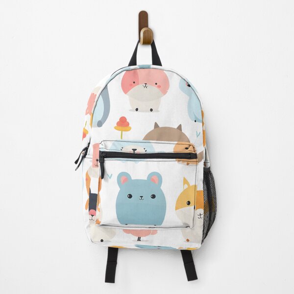 Item preview, Joyful Kawaii Creatures Pattern for Creative Spaces designed and sold by VectorPlace.