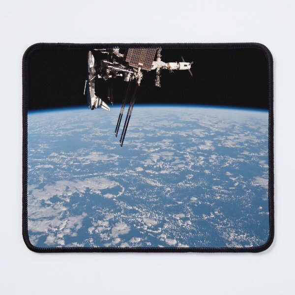 Item preview, STK204516S-International Space Station in orbit above Earth. designed and sold by StocktrekImages.
