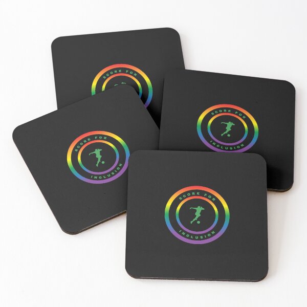Artikelvorschau, LGBTQ-Fußball. LGBTQ-Fußball-Sport-Slogan, Punkte für Inklusion entworfen und verkauft von PrideBeProud.