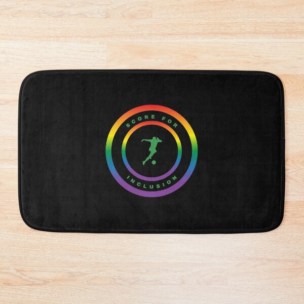 Item preview, LGBTQ Soccer. LGBTQ Soccer Sport Slogan, Score For Inclusion designed and sold by PrideBeProud.
