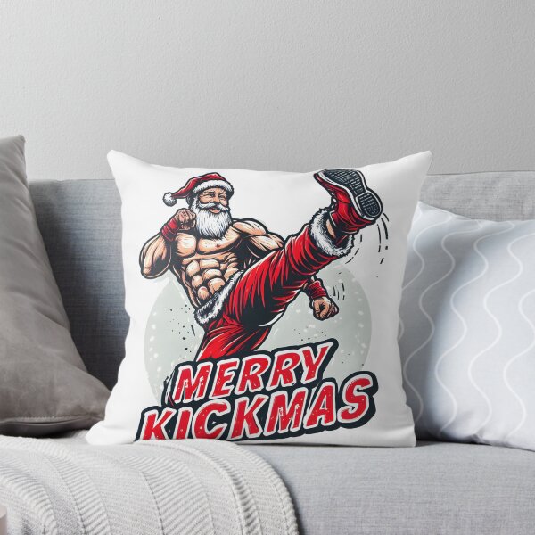 Item preview, Merry Kickmas - aesthetic christmas funny vibe designed and sold by GalaxyGraffiti.