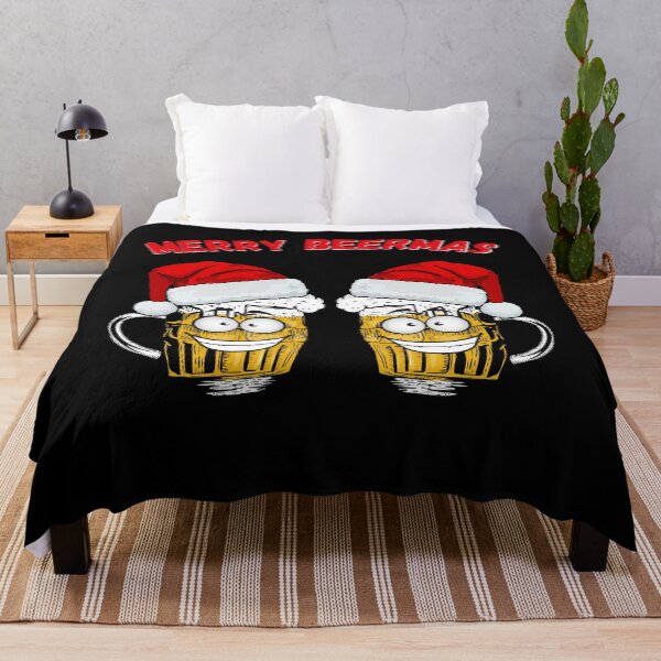 Item preview, Merry Beermas Funny Christmas designed and sold by SunnyFunnyArt.