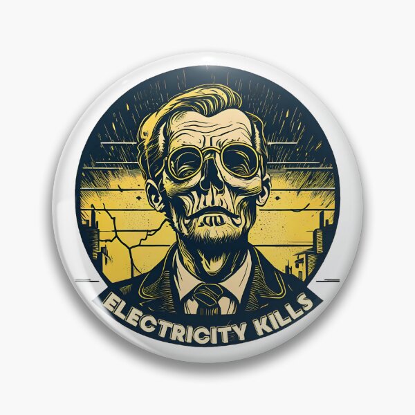 Item preview, Electricity kills warning designed and sold by signenordic.