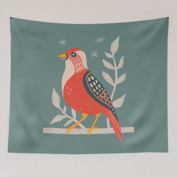 Item preview, Red songbird 03 designed and sold by Miss-Belle.