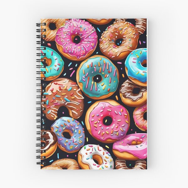 Item preview, Delicious Colorful Donut Pattern  designed and sold by DigiDreamyArt.