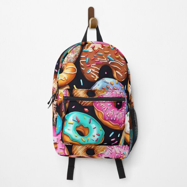 Item preview, Delicious Colorful Donut Pattern designed and sold by DigiDreamyArt.