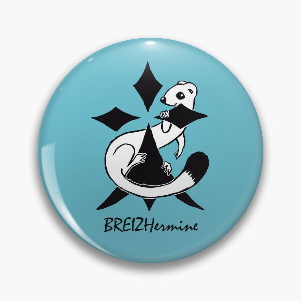 Item preview, Copy of Design Ermine on ermine sky blue background designed and sold by Artabbydesign.