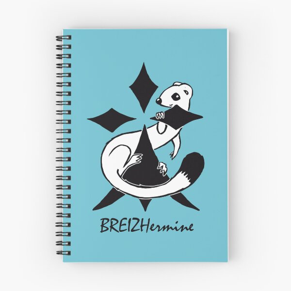Item preview, Copy of Design Ermine on ermine sky blue background designed and sold by Artabbydesign.