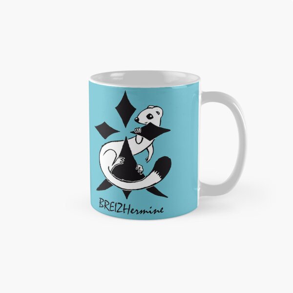 Item preview, Copy of Design Ermine on ermine sky blue background designed and sold by Artabbydesign.