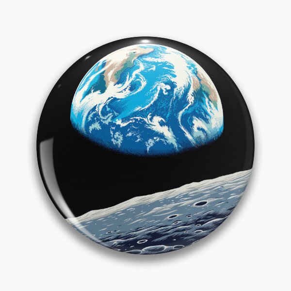 Artikelvorschau, Earthrise-Mondansicht der einsamen Erde entworfen und verkauft von ElLocoMus.