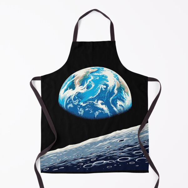 Item preview, Earthrise Lunar View of Solitary Earth designed and sold by ElLocoMus.