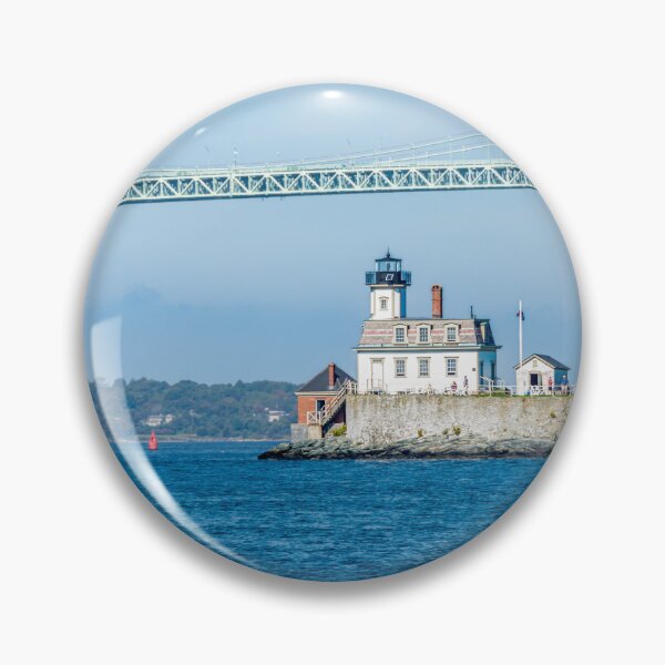 Item preview, Rose Island Lighthouse Newport Rhode Island designed and sold by Debra Martz.