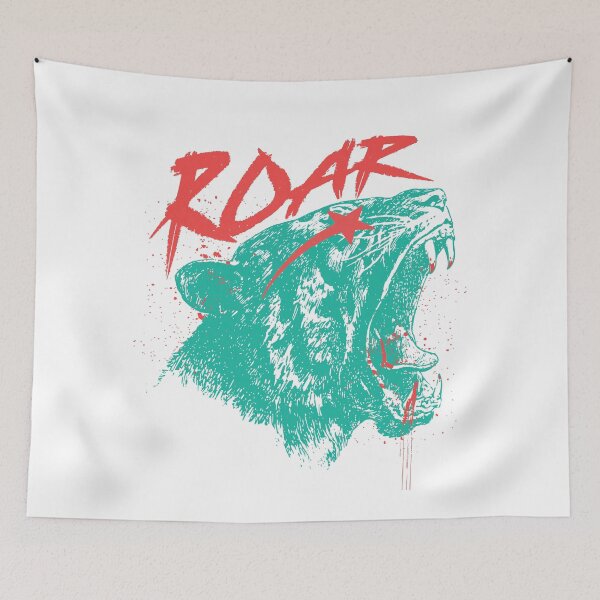 Item preview, Lions Roar in Jungle designed and sold by CyberWindow.