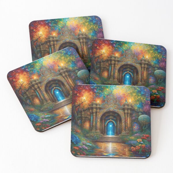 Item preview, Garden Gate - Surreal Fantasy art concepts designed and sold by Delerat7.