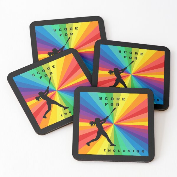 Artikelvorschau, LGBTQ Softball LGBTQ Softball Sport Slogan, Punkte für Inklusion entworfen und verkauft von PrideBeProud.