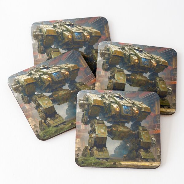 Item preview, Mech Defender 3 - Sci Fi Art Concepts designed and sold by Delerat7.
