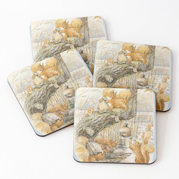 Item preview, Squirrel Nutkin - Beatrix Potter designed and sold by forgottenbeauty.
