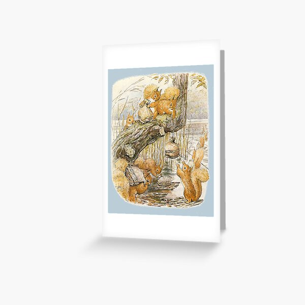Item preview, Squirrel Nutkin - Beatrix Potter designed and sold by forgottenbeauty.