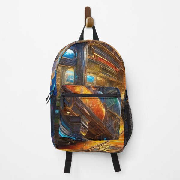 Item preview, Busy Streets at Night - Sci Fi art designed and sold by Delerat7.